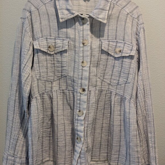 Mystree Button Up Tunic - Large - Picture 1 of 10